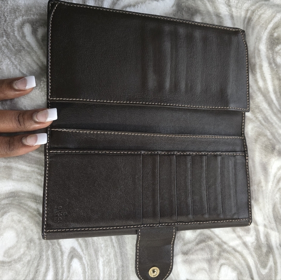 EUC Gucci Canvas Wallet - Picture 6 of 12